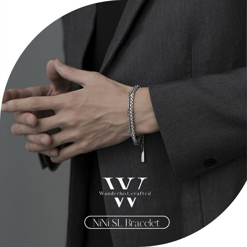 สร้อยข้อมือstainless steel รุ่น Nini SL bracelet