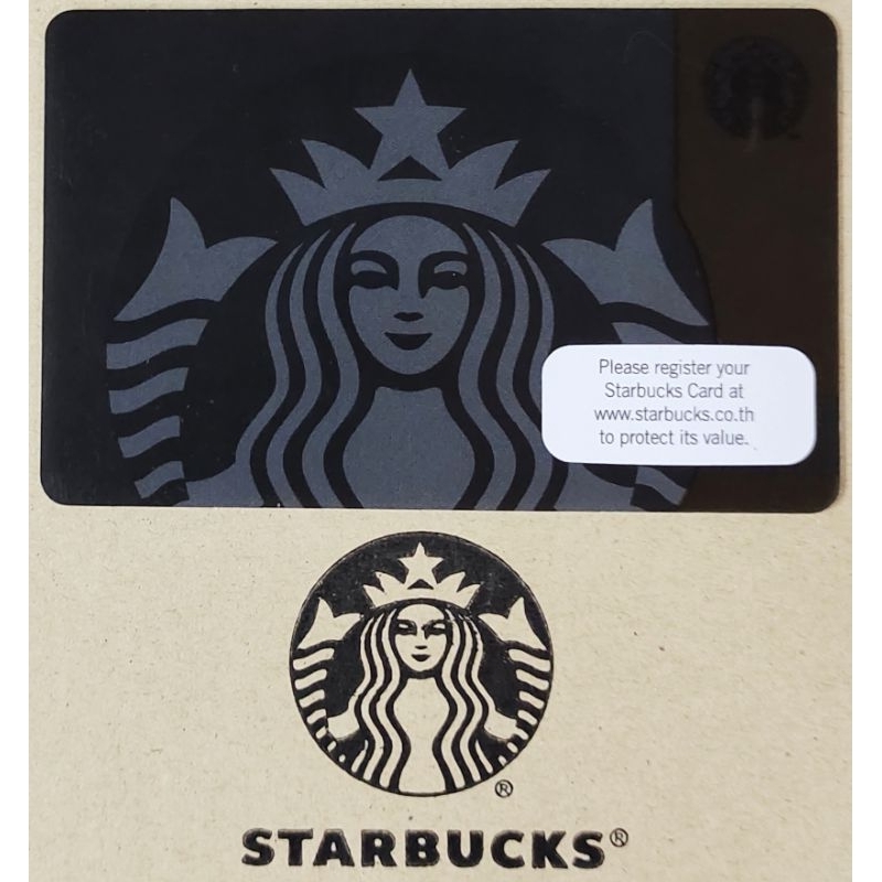 Starbucks Card ลาย Siren (Thailand) ยังไม่ขูดพิน