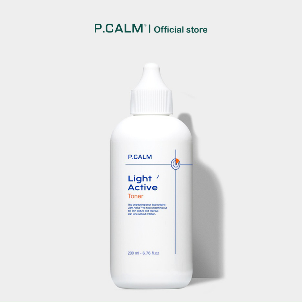 [P.CALM] Light Active Toner 200ml/โทนเนอร์ขาวกระจ่างใส
