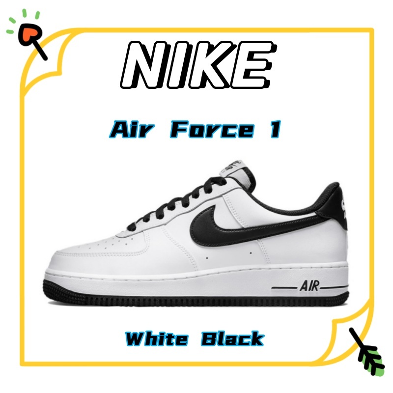 รองเท้าผ้าใบ NIKE Air Force 1 Low White Black