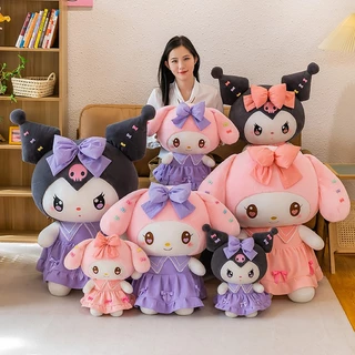 Kuromi ตุ๊กตาผ้า 30/50 cm Cinnamoroll ของขวัญสำหรับเด็ก ของขวัญคริสต์มาส