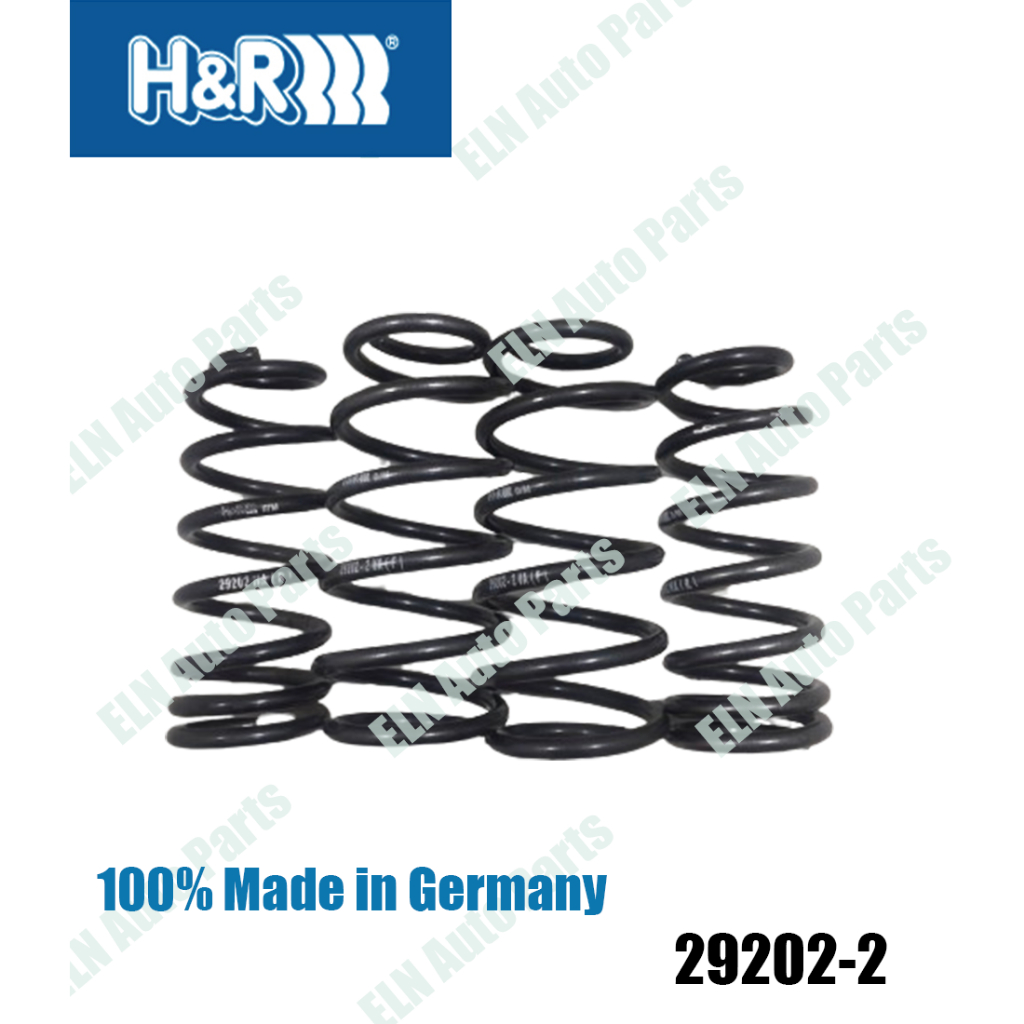 H&R สปริงโหลด เปอโยต์ PEUGEOT 407 type 6 ปี 2004 F.axle weight from 1101kg. Up เตี้ยลง 40 มิล**ต้องก