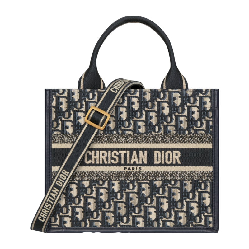 Dior/BOOK/เฉียง/กระเป๋าปัก/กระเป๋าถือ/กระเป๋าสะพายข้าง/ของแท้ 100%