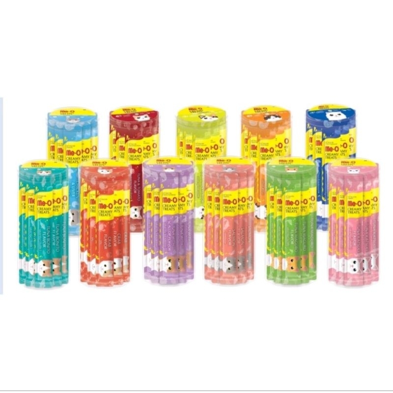 me-oแมวเลียกระปุกละ36ซอง(คละรสได้)​