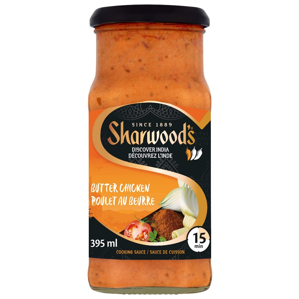 SHARWOODS Butter Chicken Cooking Sauce 420g Indian Food