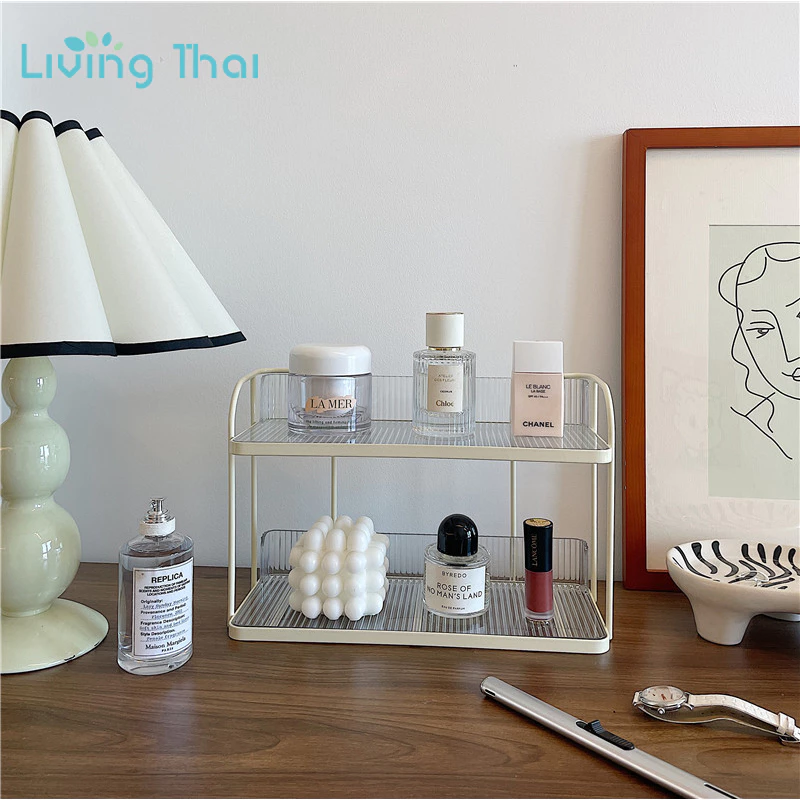 Living Thai น้ําหอม ชั้นวางของอเนกประสงค์ ชั้นวางของ สําหรับวางเครื่องสําอาง