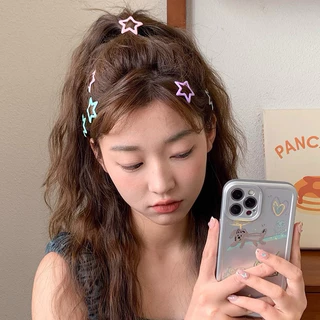 กิ๊บแฟชั่นY2K กิ็บแฟชั่นรูปดาว แพ็ค10ตัว(รหัสY20)