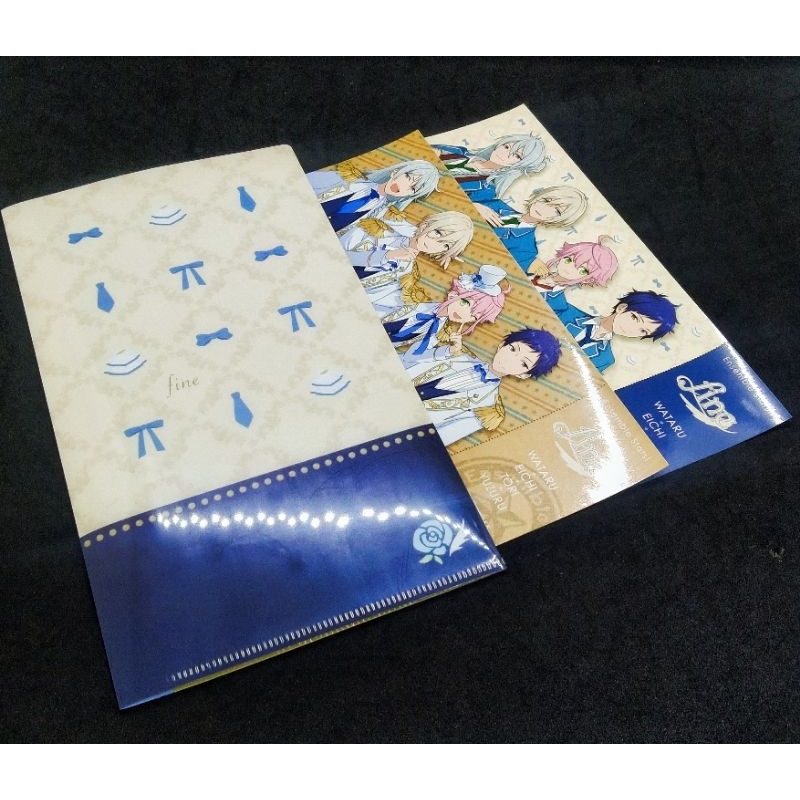 🌋ถูกลิขสิทธิ์🌋ของสะสม เซทแฟ้ม พร้อมสติ๊กเกอร์ เอนเซมเบิ้ล สตาร์ (Ensemble Stars : Fine)