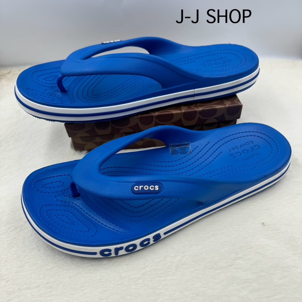 รองเท้า crocs หูนีบสำหรับผู้หญิงและผู้ชาย งานสวยน้ำหนักเบานิ่มสวมใส่สบายใส่ทนโดนน้ำได้ รับรองสินค้าจริงสวยกว่าในรูปค่ะ