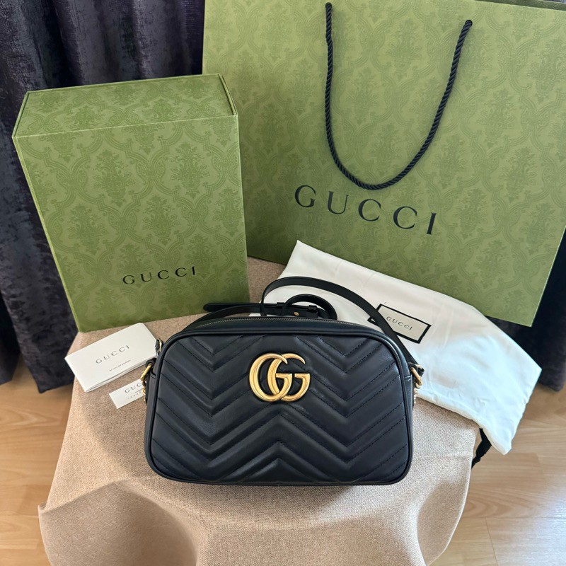 กระเป๋า Gucci Marmont Camera Bag size 24 cm y.2022