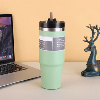 แก้วเก็บความเย็น 20-40OZ แสตนเลสแท้ 304 ไอน้ำไม่เกาะ พร้อมส่ง