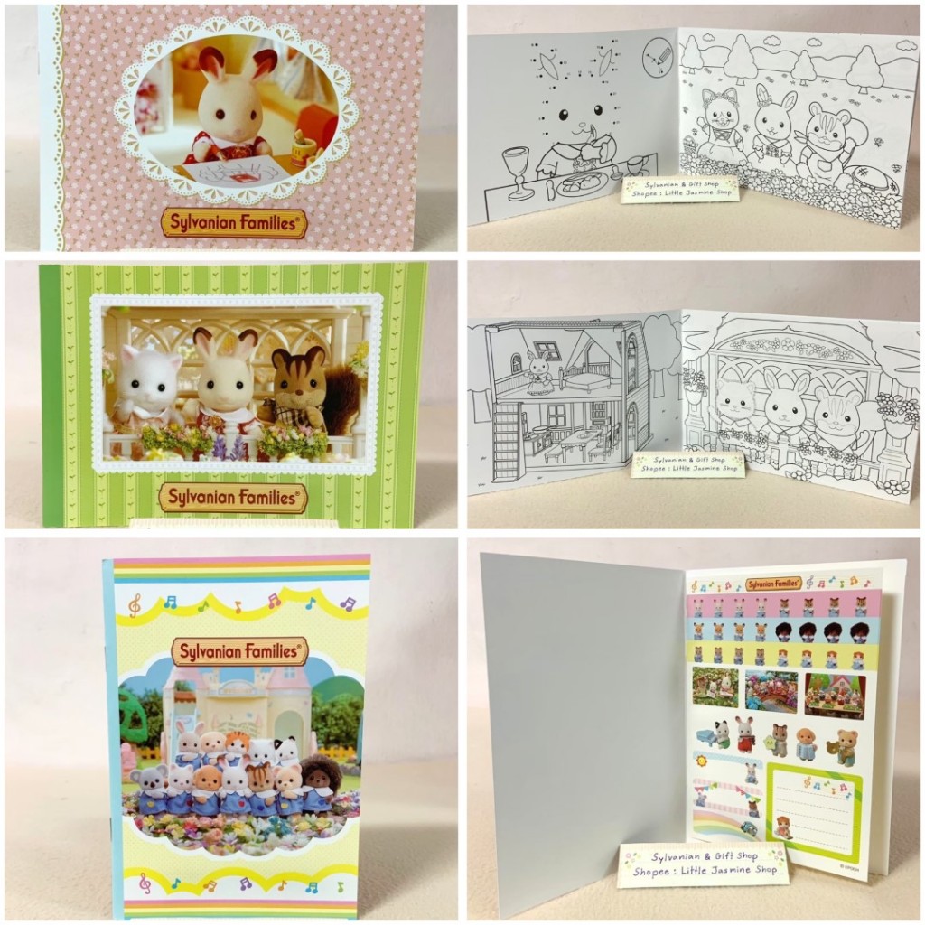 Set 1 🏠 ของพรีเมี่ยมซิลวาเนียน 🌸 ของใช้น่ารัก ของสะสมสุดพิเศษ Limited จาก Sylvanian Families Official/ Japan บ้านตุ๊กตา - รูปที่ 3