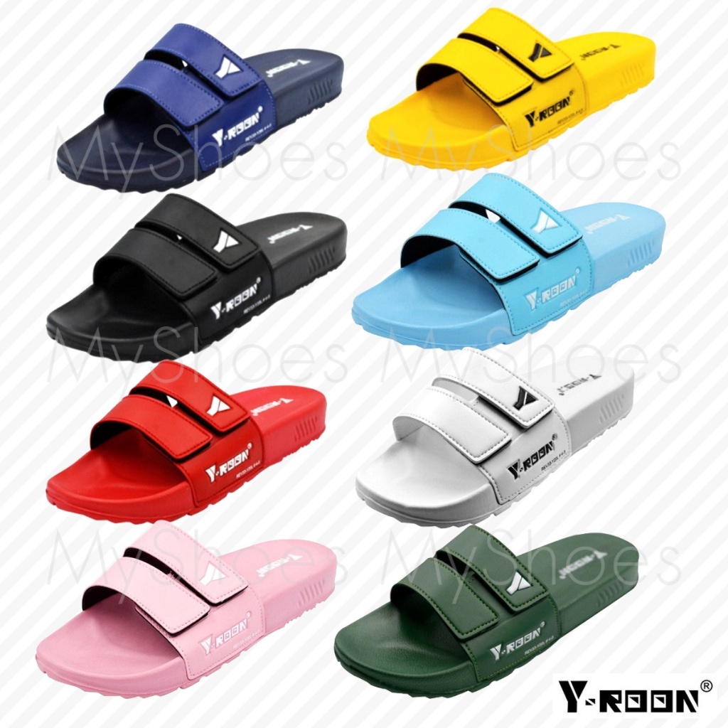 🔥Y-ROON Y20 รองเท้าแตะผู้หญิงฟองน้ำพื้นนุ่มใส่สบายแฟชั่นเบาๆราคาเบาๆคะ ปรับสายรองเท้าได้ ไซส์ 4-9 สี ดำ กรม แดง ขาว ชมพู