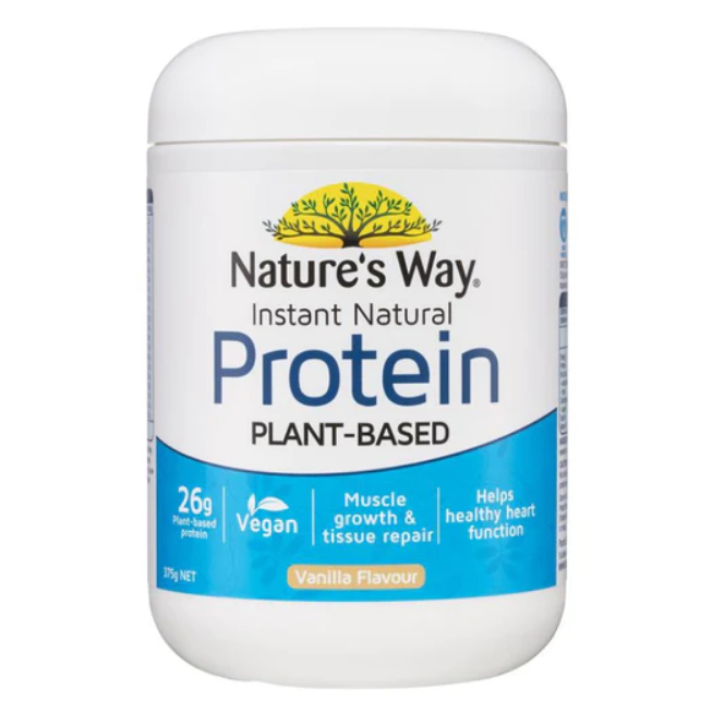 Nature's way Protein Powder Instant Natural Vanilla 375g