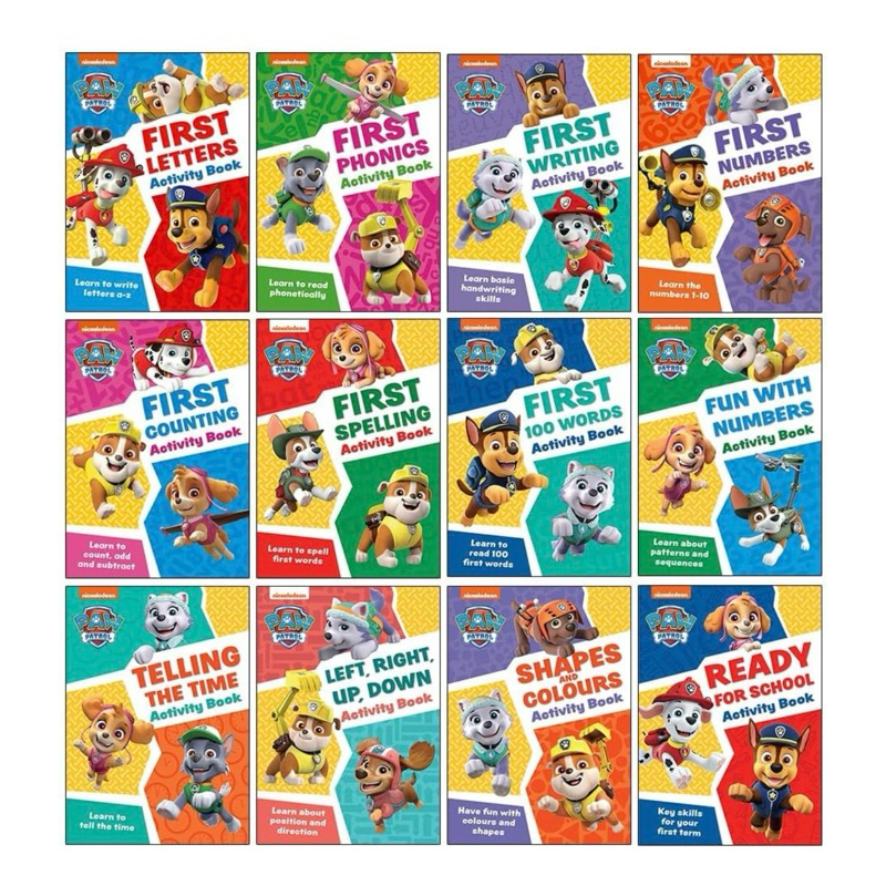 PAW Patrol Activity Book Have fun learning to read, write and count with the PAW Patrol pups