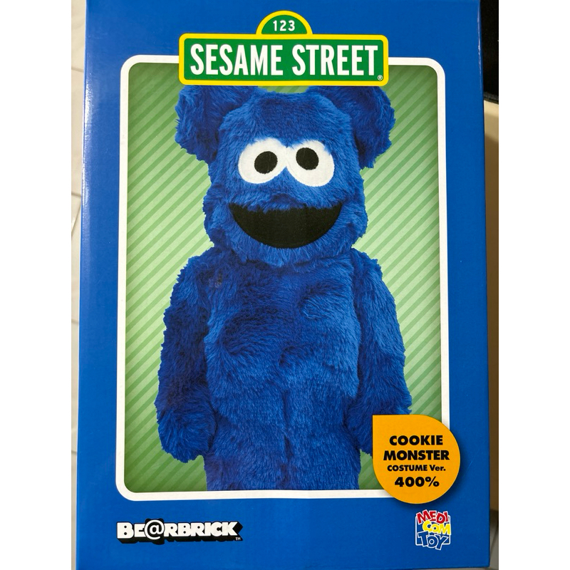 Be@rbrick 400% Sesane Street :Cookie Monster