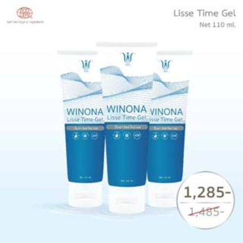 {แพ็ค x3} Winona (วิโนน่า) Lisse Time Gel 110 ml เจลสำหรับน้องสาว เจลให้ความชุ่มชื้น