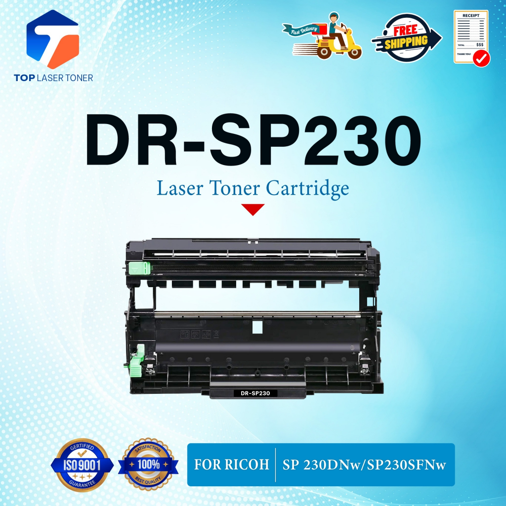 ตลับดรัม DR230 230 SP230 DRUM/SP230H For Ricoh Aficio SP230/Ricoh Aficio SP230DNW/Ricoh Aficio SP230FNW