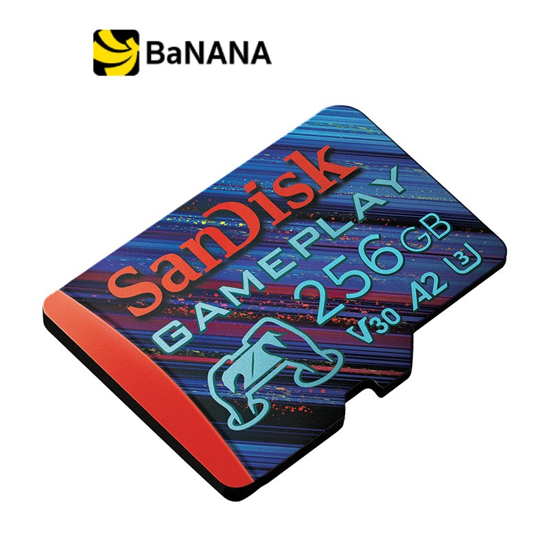 เมมโมรี่การ์ด SanDisk MicroSDXC 256GB C10 Gameplay (SDSQXAV-256G-GN6XN) by Banana IT