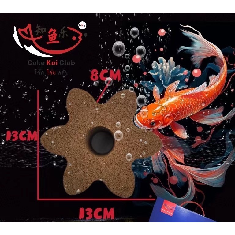 STAR หินดาว รุ่นใหม่ล่าสุด (1 ชิ้น) กล่องสีน้ำเงิน วัสดุกรองน้ำ เกรดพรีเมียม ของแท้ วัสดุกรองตู้ปลา บ่อปลา ราคา ถูกที่สุด ดีลบีเคเค แกลเลอรีภาพที่ 4