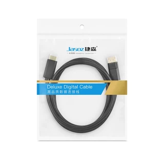 ⚡ส่งจาก กทม⚡Jasoz DP to HDMI Cable 4K DP สายเคเบิ้ล แปลง DP ถึง HDMI For Computer To Laptop PS4/5