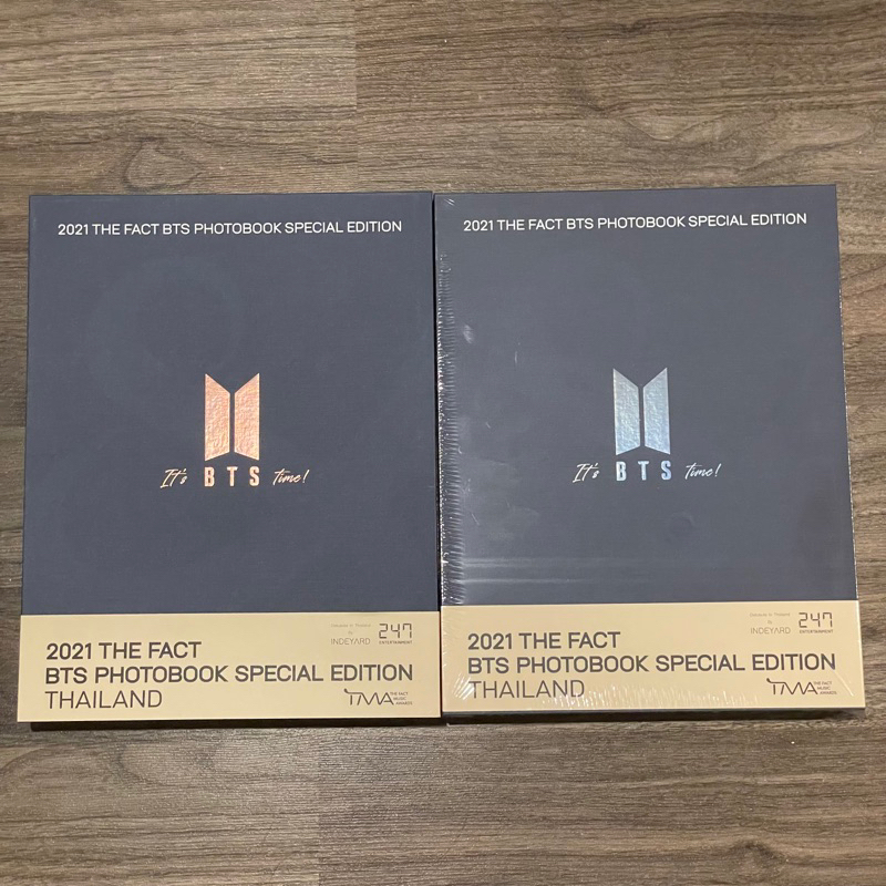 [BTS] 2021 THE FACT BTS PHOTOBOOK SPECIAL EDITION THAILAND