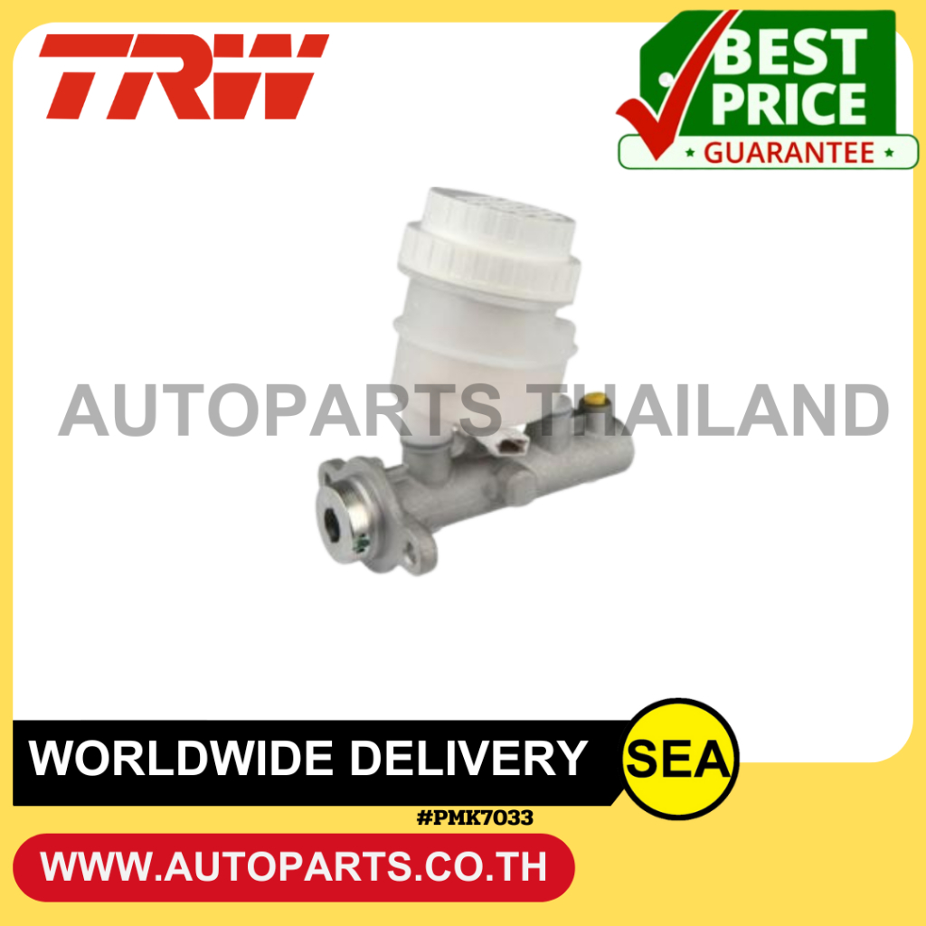 TRW แม่ปั๊มเบรกMITSUBISHI  TRITON ปี 2006-2014 2.4i, 2.5D, 3.5D 3 รู2WD NON-ABS 15/16"