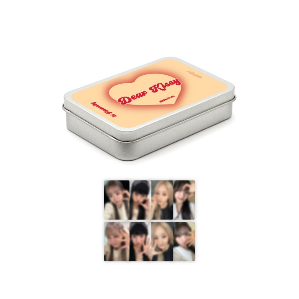 KISS OF LIFE - 01 TIN CASE PHOTOCARD SET / 1ST FANMEETING [Dear Kissy] in Bangkok