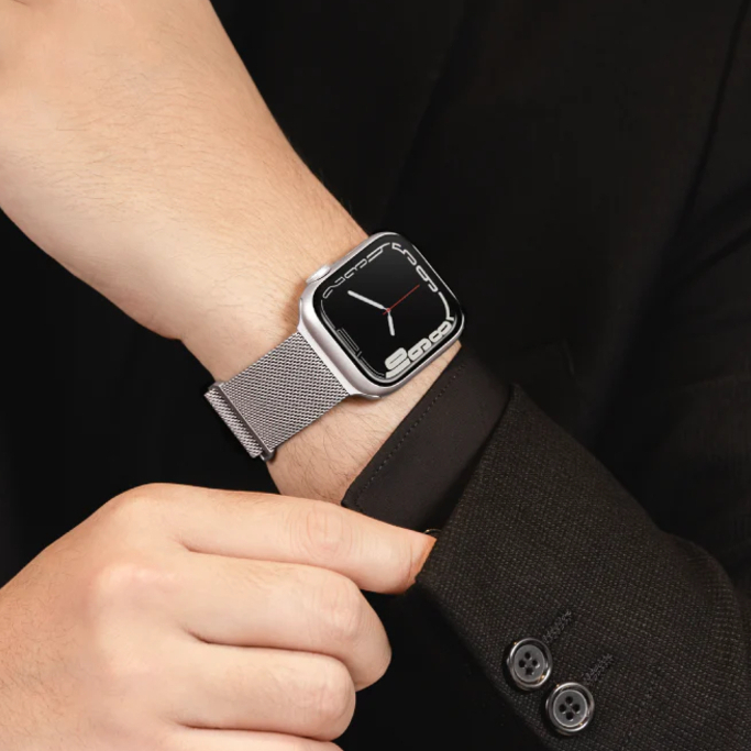 Switcheasy Mesh Stainless Steel Watch Loop สายนาฬิกาสแตนเลสเกรดพรีเมี่ยม สายสำหรับ Watch 1-9/Se1/2/Ultra1/2 38-49mm.