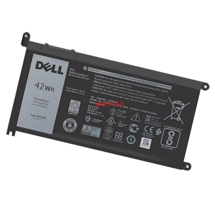 11.4V 42Wh WDX0R New Original Laptop Battery for Dell 13 7368 14-7460 15 7560 WDXOR 3CRH3 T2JX4
