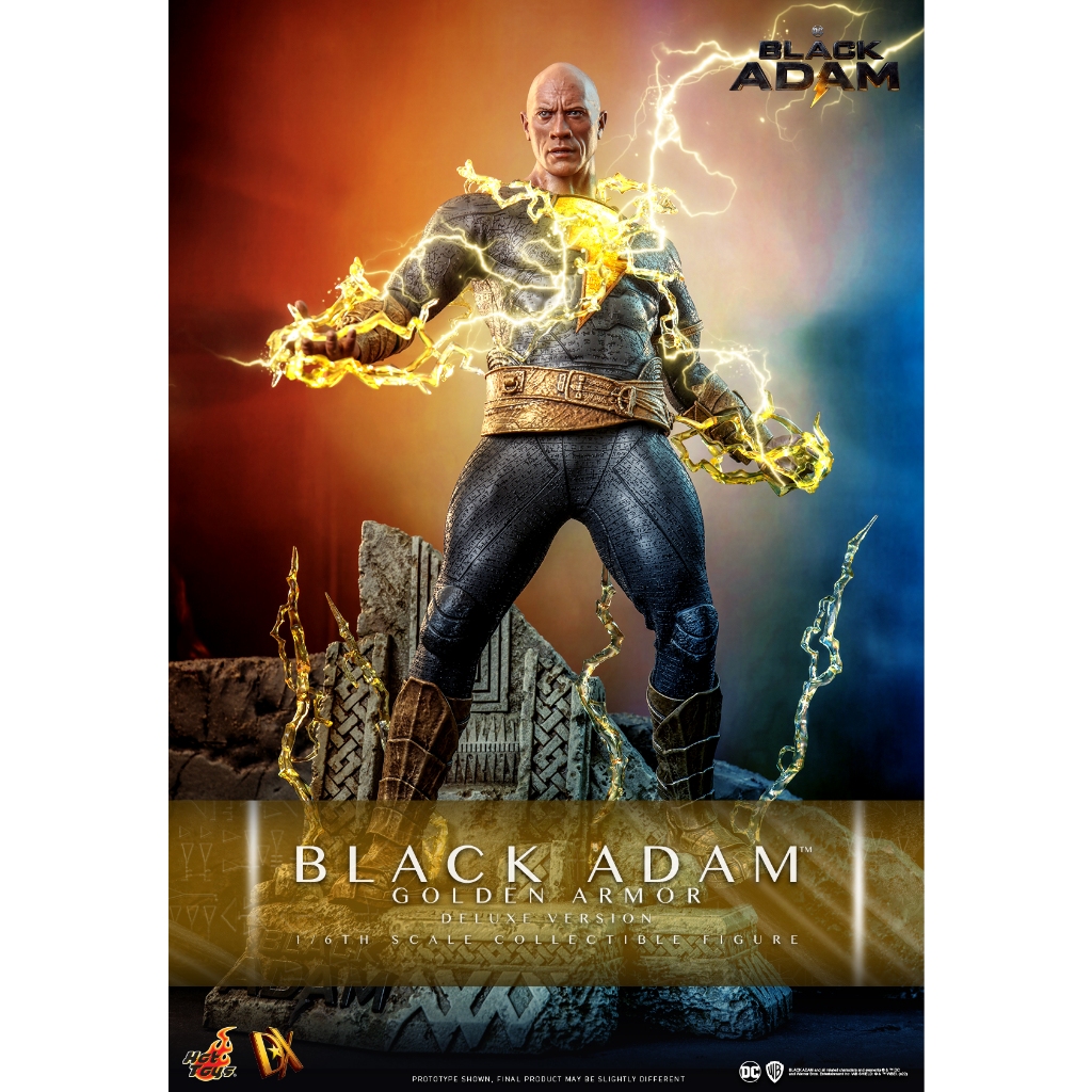 Hot Toys DX31 1/6 Black Adam - Black Adam [Golden Armor] (Deluxe Version)