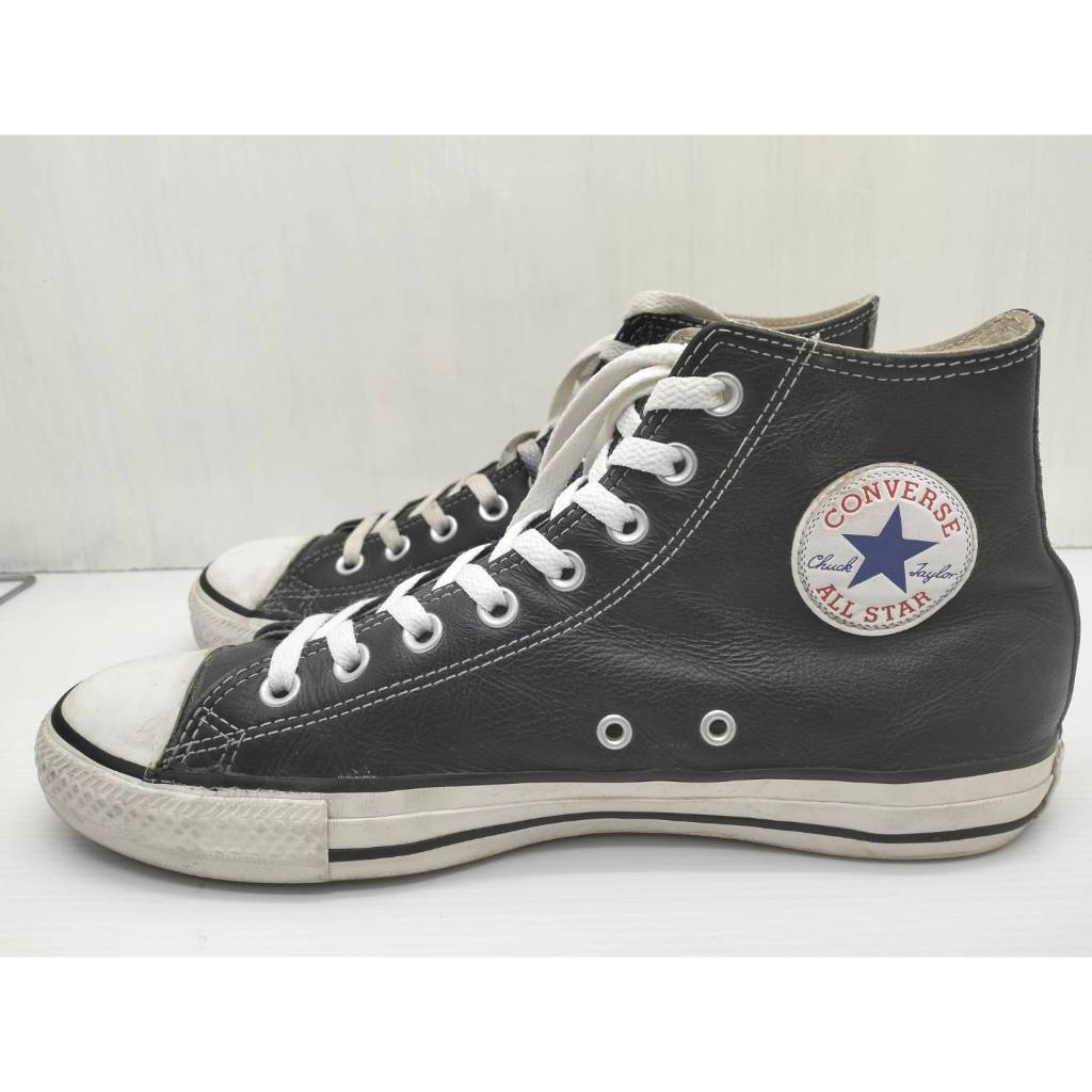รองเท้าผ้าใบมือสอง converse chuck taylor all star hi หนัง size 42-27 cm งานคัดหัวคุณภาพดี