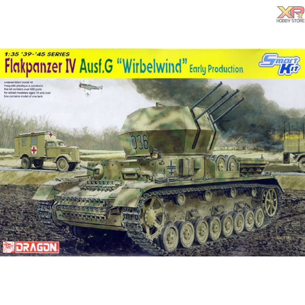 [Dragon Model] 1/35: FLAKPANZER IV Ausf.G WIRBELWIND (DRA 6342)