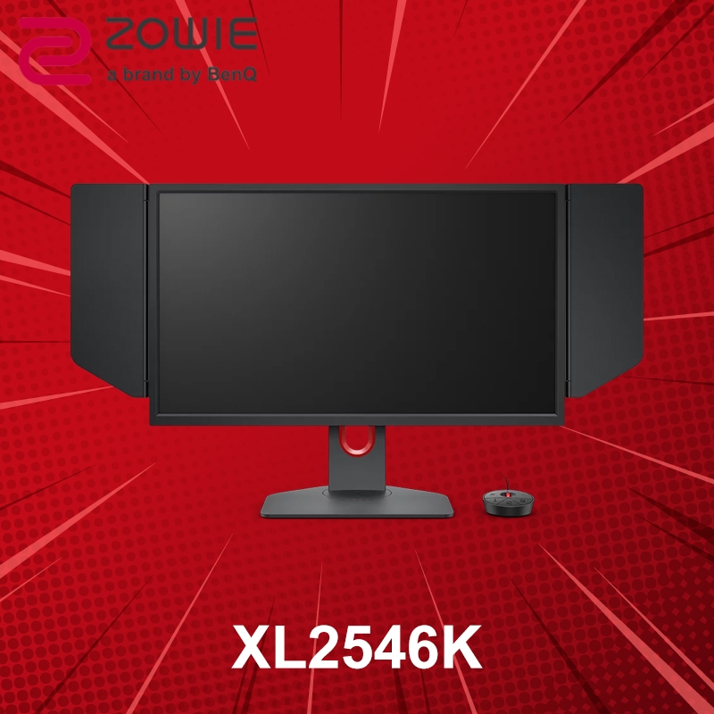 จอมอนิเตอร์ 24.5" BENQ ZOWIE XL2546K TN 240Hz DyAc+ ประกันศูนย์ 3 ปี