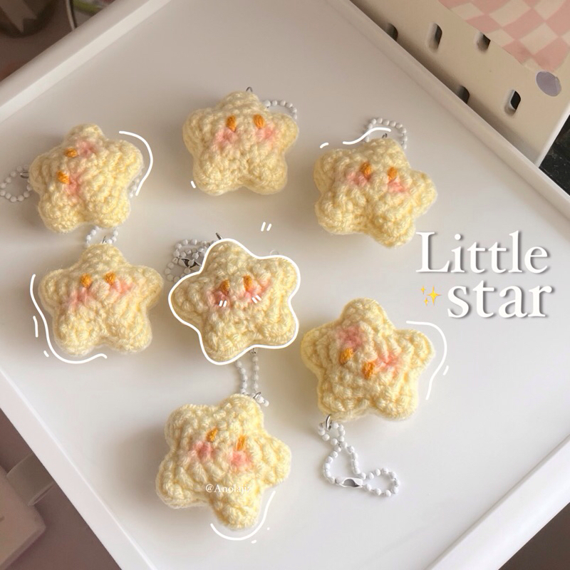 𝑳𝒊𝒕𝒕𝒍𝒆 𝒔𝒕𝒂𝒓 🌟 | พวงกุญแจน้องดาว น่าระกตะมุตะมิ