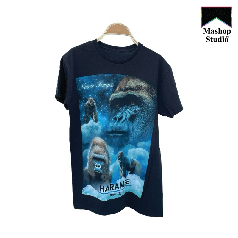 เสื้อยืดลาย 🦍 HARAMBE 1999-2016 🦍