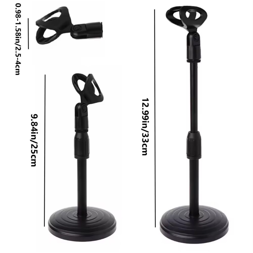 ขาตั้งไมโครโฟน ปรับระดับความสูงได้ Microphone Stands