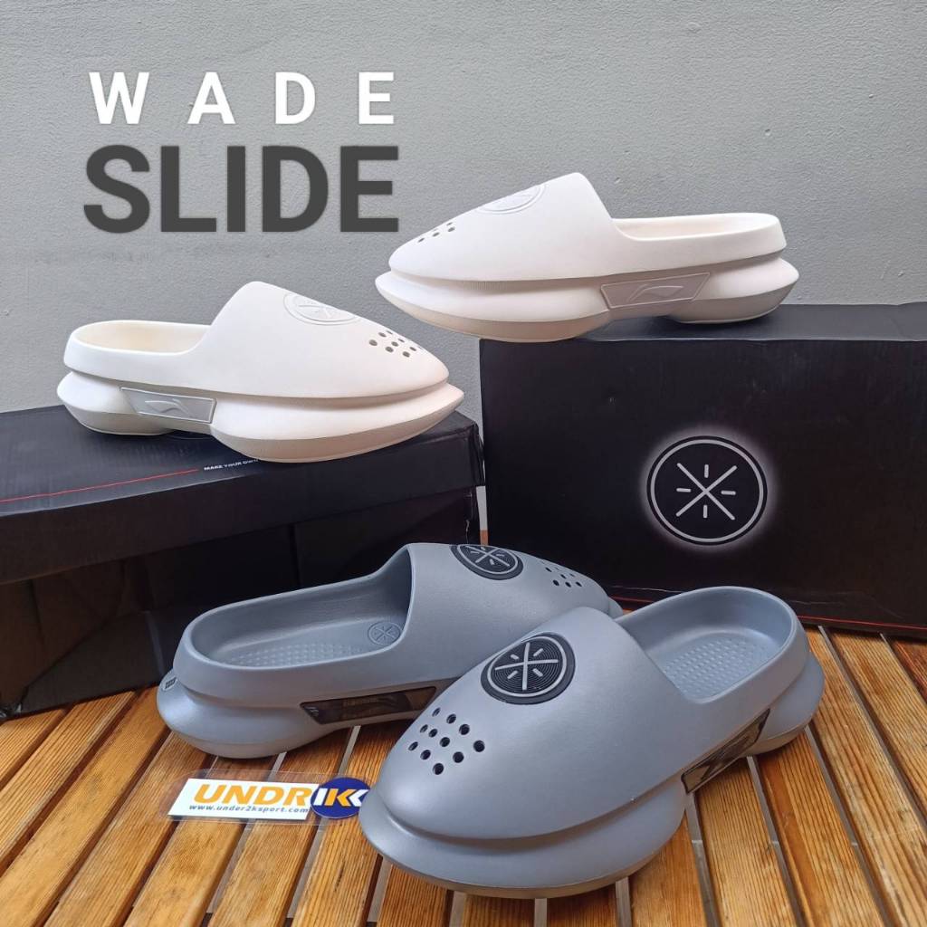 UNDER2KBASKETBALL : รองเท้าแตะ Wade Slide ของแท้ มือหนึ่ง รองเท้าบาสเกตบอล สินค้าพร้อมส่งในไทย