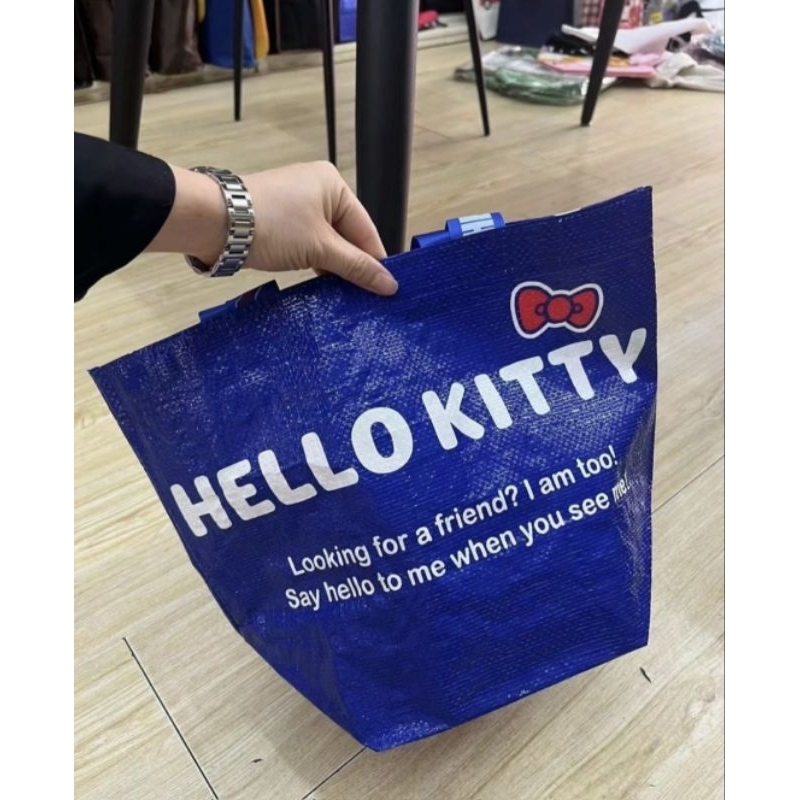 [พร้อมส่งในไทย🇹🇭]กระเป๋า 𝐊𝐢𝐭𝐭𝐲 𝐒𝐡𝐨𝐩𝐩𝐢𝐧𝐠 𝐁𝐚𝐠𝐬 💙🌟