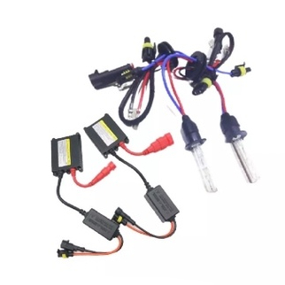 BKK XENON ชุดหลอดไฟหน้ารถยนต์ XENON HID ชุด1คู่ มีขั้ว H1/H3/H7/H11/9005/9006 มีค่าสี 4300K 6000K 8000K 10000K 12000K
