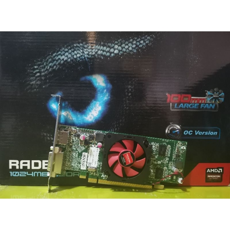 การ์ดจอ Dell OEM  รุ่น AMD Radeon HD 7470 1GB DDR3 (no box) มือสอง ไม่มีกล่อง