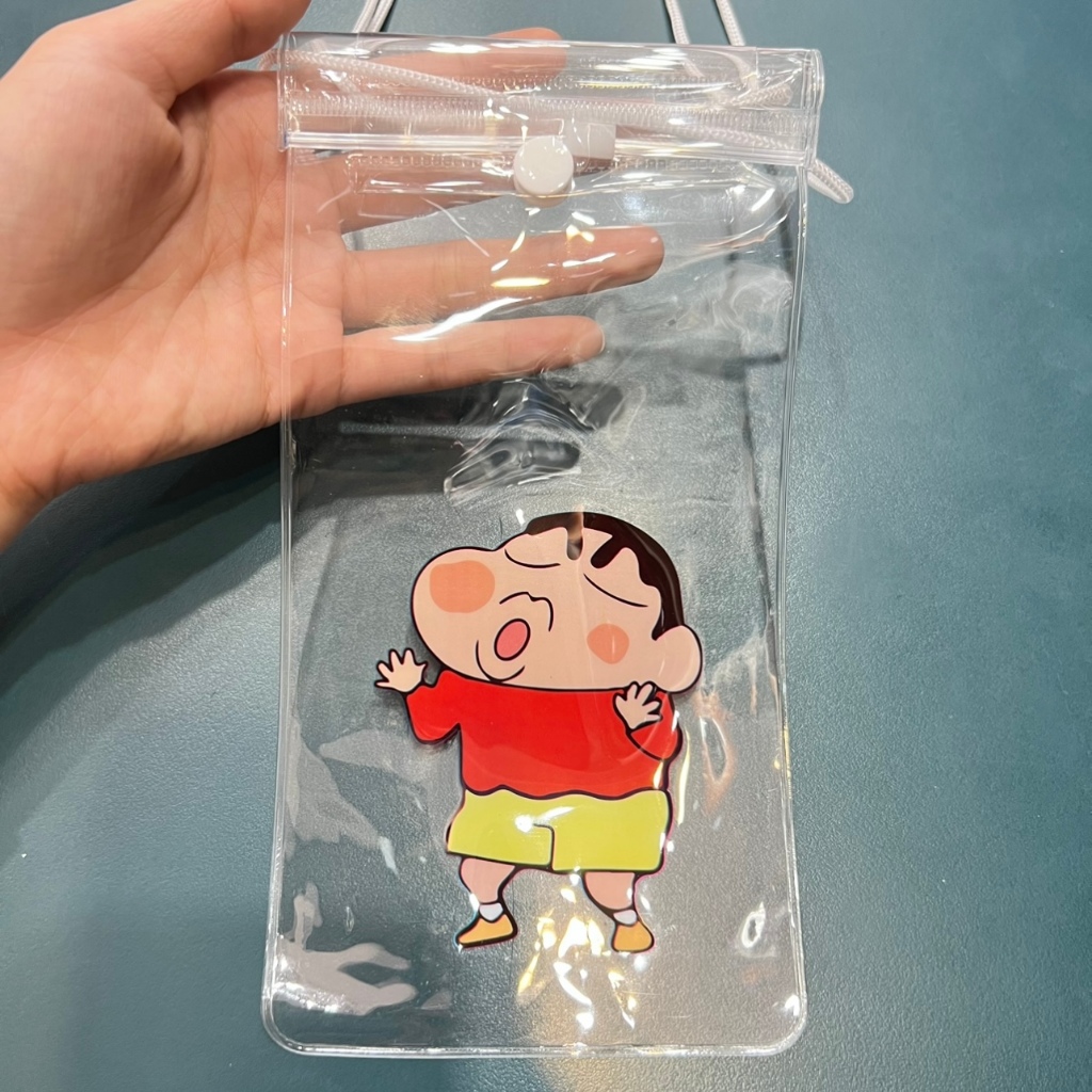 กระเป๋ากันน้ำสงกรานต์ลายการ์ตูน สำหรับเทศกาลสาดน้ำ ใช้บรรจุโทรศัพท์มือถือกันน้ำ