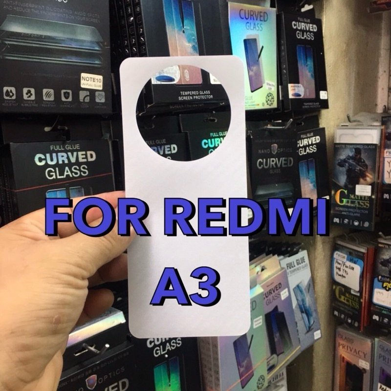 ฟิล์มหลังกันรอยลายเคฟล่า รุ่น Xiaomi Redmi A3 !ตรงรุ่น! เคฟล่ากันรอยขีดข่วน ป้องกันหลังเครื่อง สินค้าพร้อมส่งในไทย