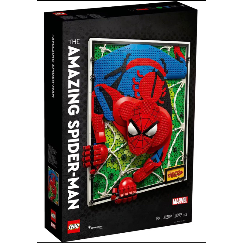 LEGO Art 31209 The Amazing Spider-Man (พร้อมส่ง)