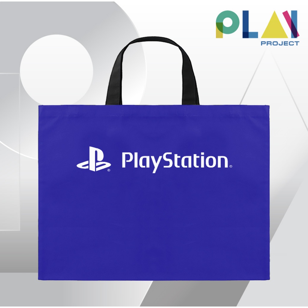 กระเป๋า ถุงผ้า PlayStation Tote Bag ของแท้ [PS5] [PS4] [เพลย์สเตชัน]