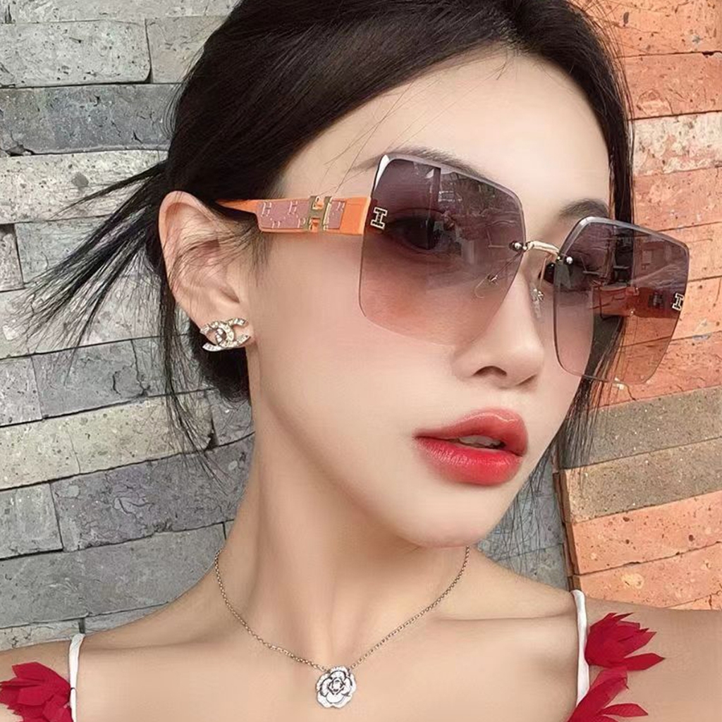 สไตล์ใหม่ในปี แว่นกรองแสง เลนส์แว่นตา ทรงเหลี่ยม กรอบแว่นตา ​ไตล์เกาหลี ​สำหรับผู้หญิง แว่นตาแฟชั่น