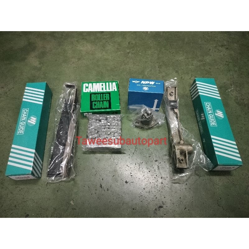 โซ่ราวลิ้น โซ่คู่ (ชุด4ชิ้น) 4M40 MITSUBISHI STRADA2.8 เกรดดี CK98//NYK-2+B0085+B0086+B0098