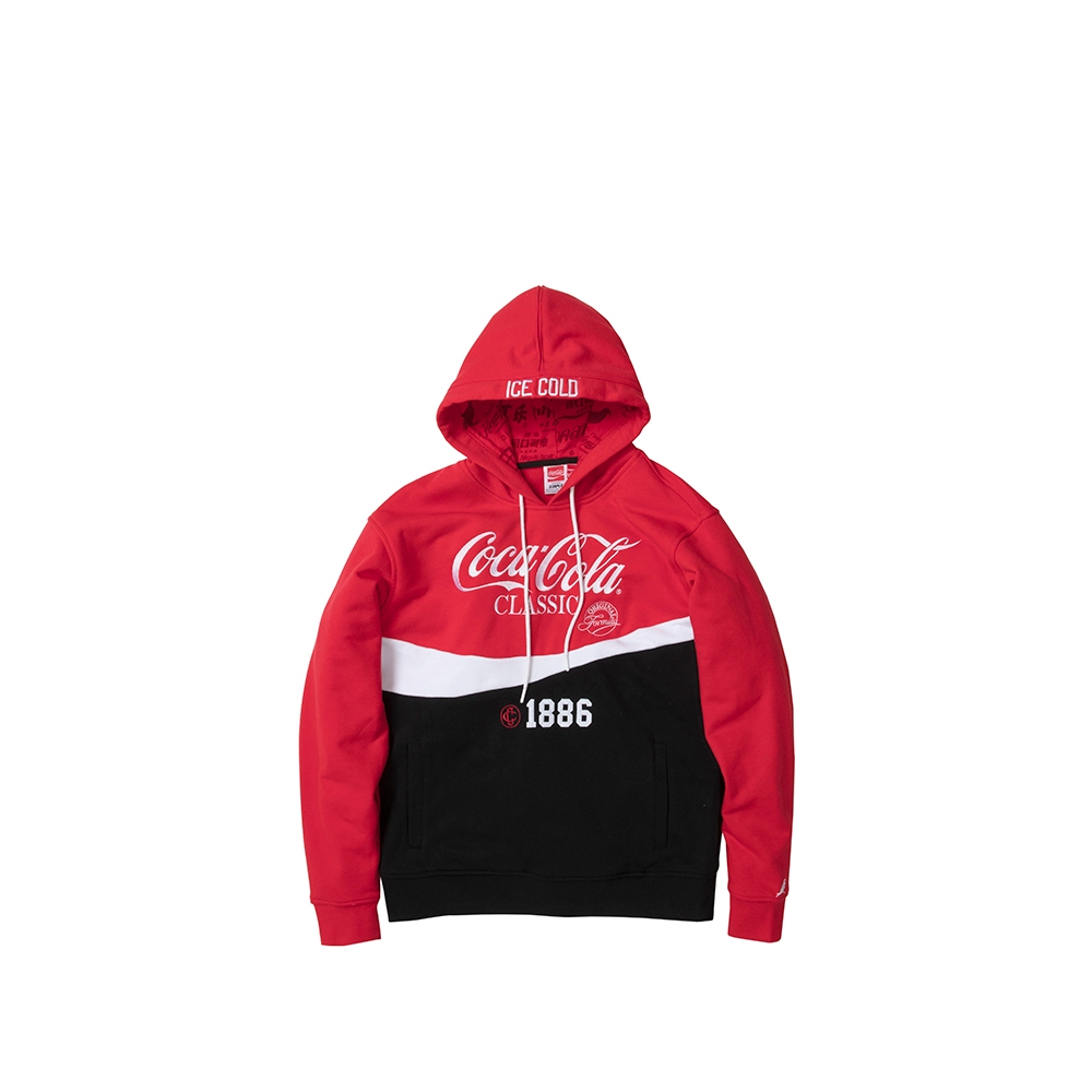 STAPLE PIGEON x Coca Cola Hoodie เสื้อฮู้ด แขนยาว สีแดง ชาย