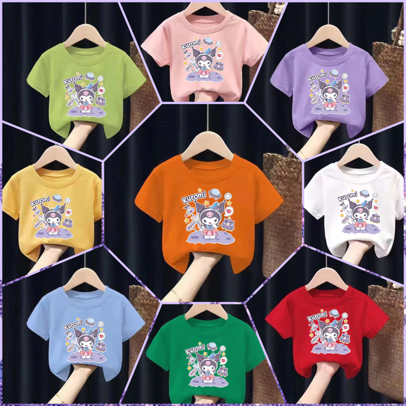 Hot2024 เสื้อยืดเด็กพิมพ์ลายการ์ตูน น่ารักๆๆๆๆ (ผ้าฝ้าย) Pattern 696