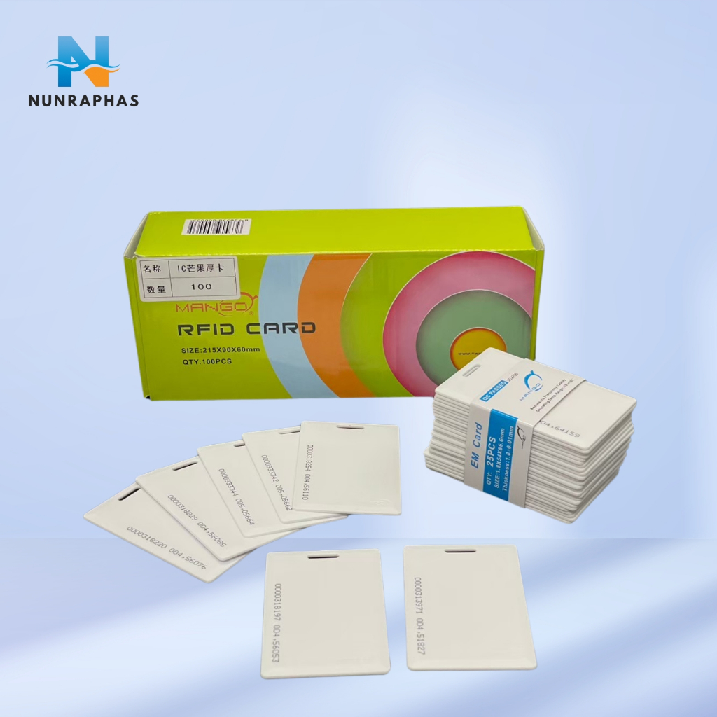 บัตรคีย์การ์ด proximitycard บัตรmango บัตรrfid